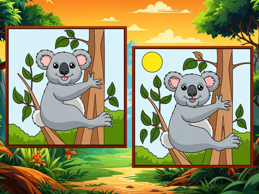 Animal: Find The Differences - free online Browser game