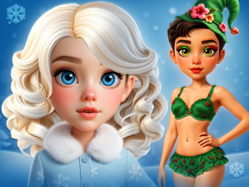 Hot And Cold Winter Style - free online Browser game