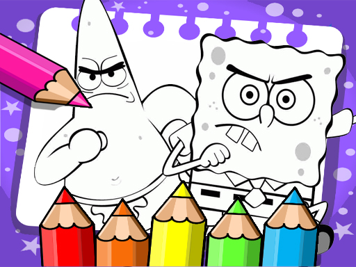 Spongebob Coloring Book - free online Browser game