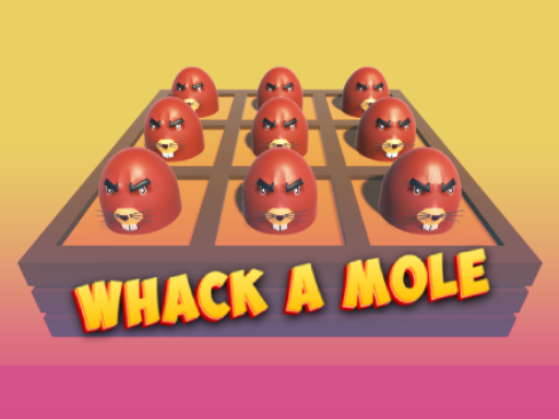 WhackAMole3D - free online Browser game
