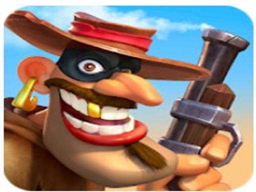 Shoot with Robbers - free online Browser game