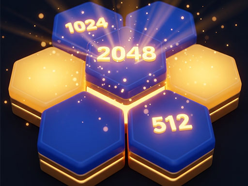 Hexa Merge 2048: Puzzle - free online Browser game