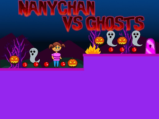 Nanychan vs Ghosts - free online Browser game