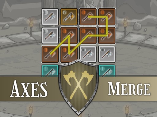 Axes Merge - free online Browser game