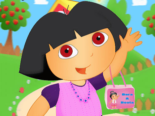Cute Dora Dressup - free online Browser game