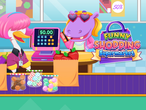 Funny Shopping Supermarket - free online Browser game