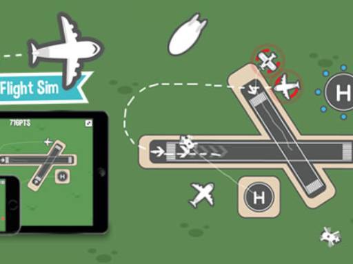 X-Plane Flight Sim Simulator - free online Browser game
