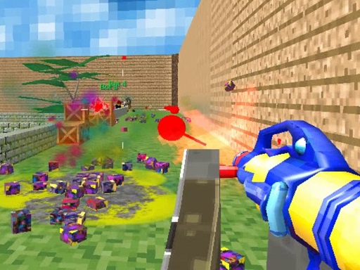 Blocky Gun Paintball 2022 - free online Browser game