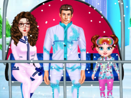 Baby Taylor Skiing Fun - free online Browser game