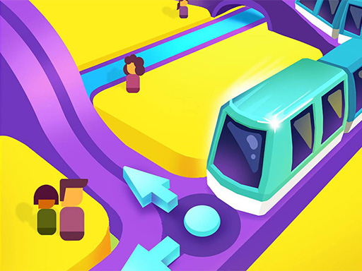 Train Taxi 3D - free online Browser game
