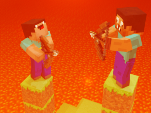 Noob vs Pro But Archers Minecraft - free online Browser game