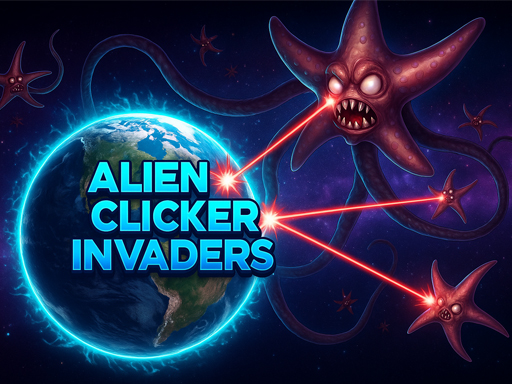 Alien Clicker Invaders - free online Browser game