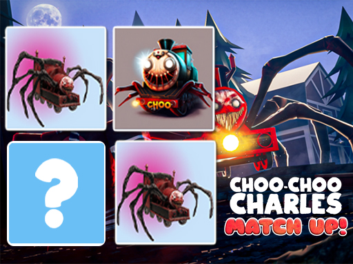 Choo Choo Charles Match Up - free online Browser game
