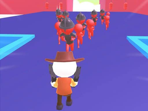 Crazy Gunner 3D - free online Browser game
