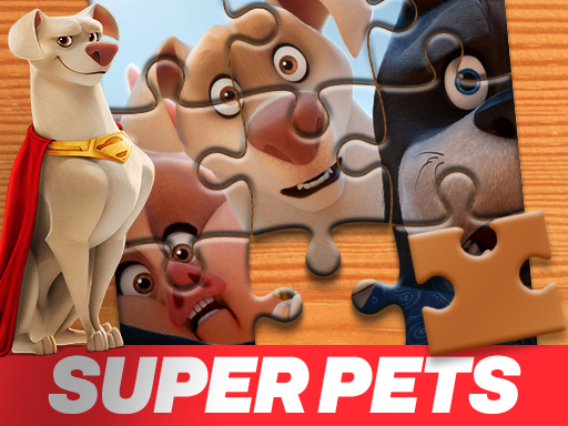 DC League of Super Pets Jigsaw Puzzle - free online Browser game