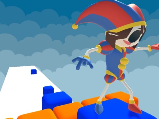 Digital Circus Tower Runner - free online Browser game