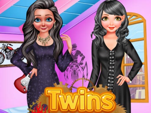 TWINS PUNK FASHION - free online Browser game