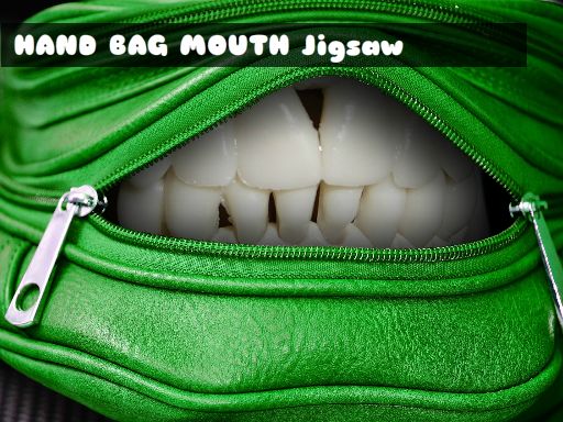 Hand Bag Mouth Jigsaw - free online Browser game