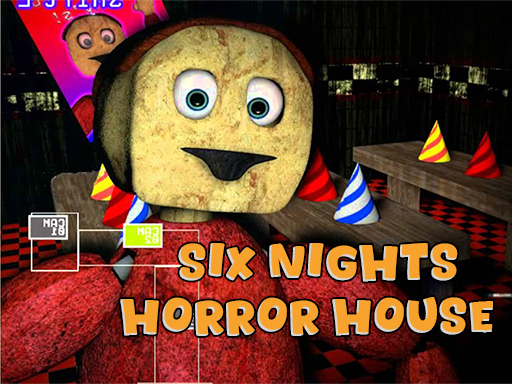 Six Nights at Horror House - free online Browser game