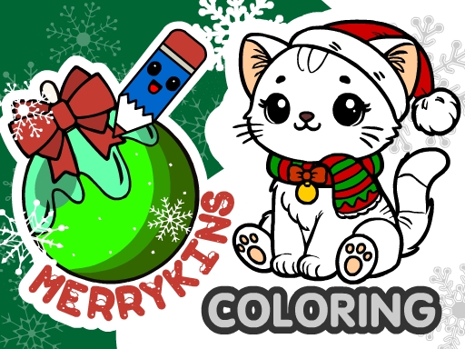 MerryKins Coloring - free online Browser game