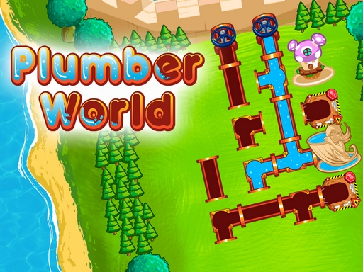 Plumber World - free online Browser game