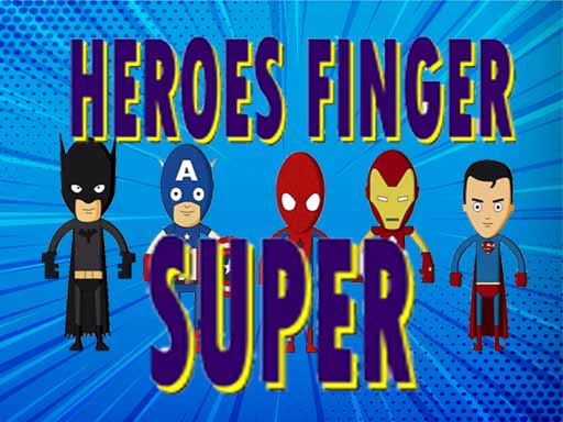 Super Heroes Finger - free online Browser game