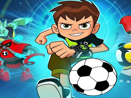 Ben 10 Soccer Penalties - free online Browser game