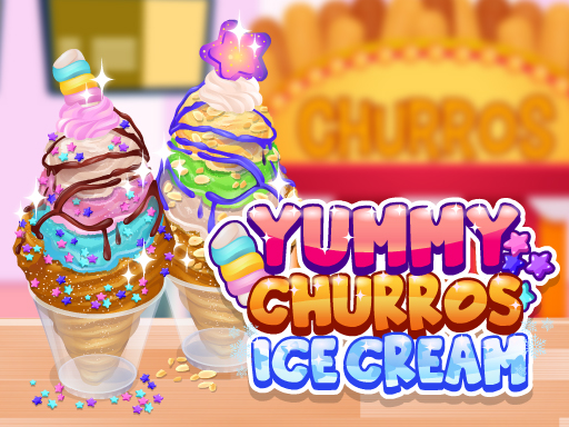 Yummy Churros Ice Cream - free online Browser game