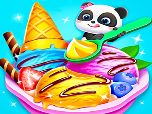 Baby Panda Ice Cream Truck - free online Browser game