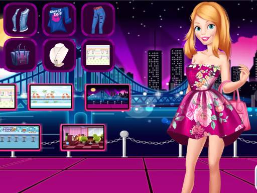 Evening Dress Up - free online Browser game