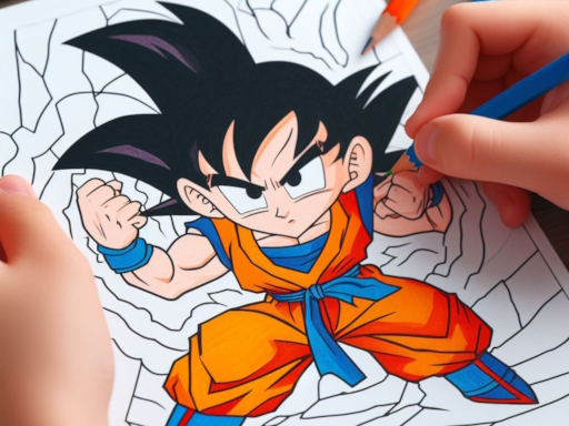 Anime Coloring Book - free online Browser game