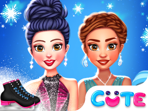 Princess Winter Ice Skating Outfits - free online Browser game