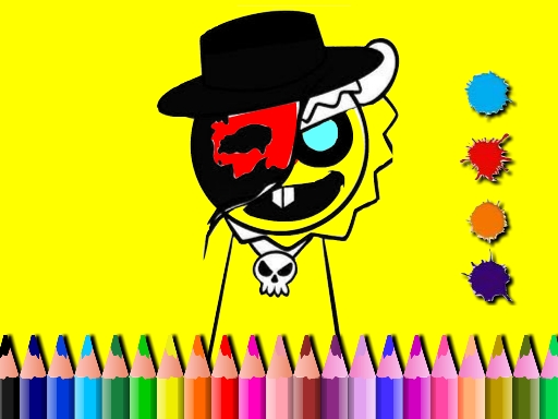 Sprunki Coloring Time - free online Browser game
