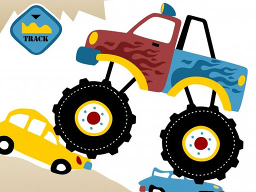 Animal Monster Trucks Difference - free online Browser game