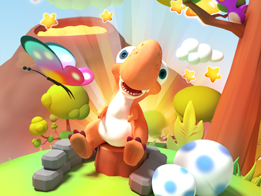 Dino-Piler - free online Browser game