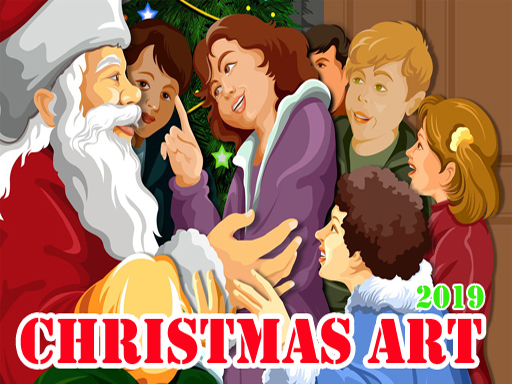 Christmas Art 2019 Puzzle - free online Browser game