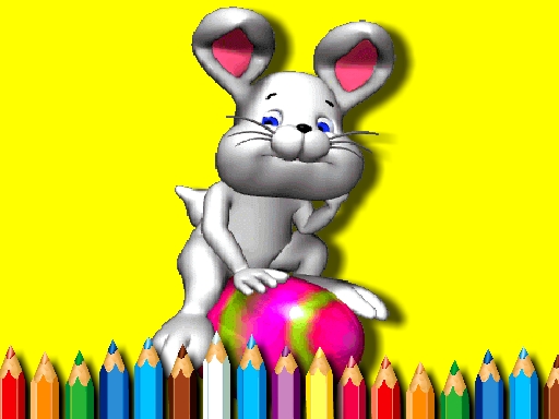 BTS Easter Coloring Book - free online Browser game