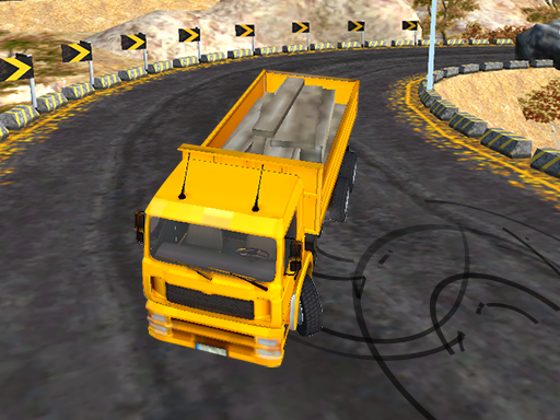 Long Trailer Truck Cargo Truck Simulator Game - free online Browser game
