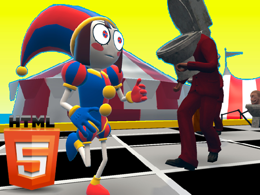 Merge Digital Circus vs Toilet - free online Browser game