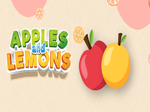 Apples & Lemons Hyper Casual Puzzle Game - free online Browser game