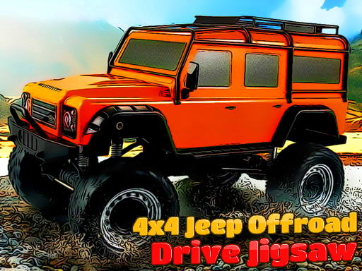 4x4 Jeep Offroad Drive Jigsaw - free online Browser game