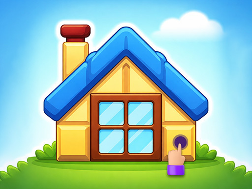 House Build Puzzle Game - free online Browser game