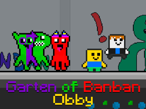 Garten of Banban Obby - free online Browser game