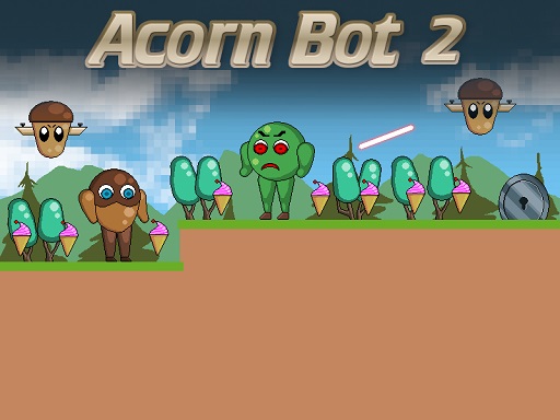 Acorn Bot 2 - free online Browser game
