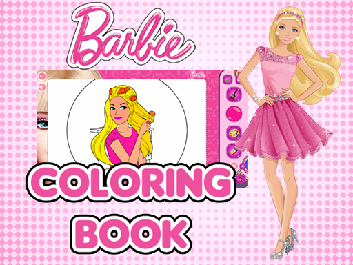 Barbie Coloring Books - free online Browser game