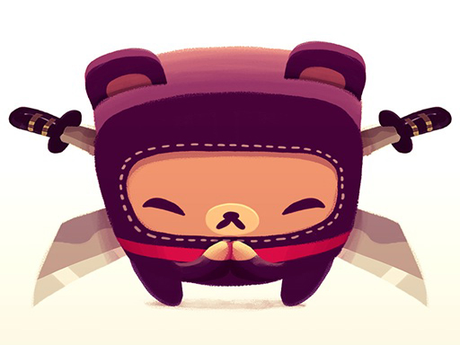 Bushido Bear Chase We Bare Bears Quest for NomNom - free online Browser game