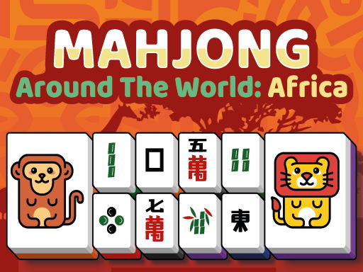 Mahjong Around The World Africa - free online Browser game