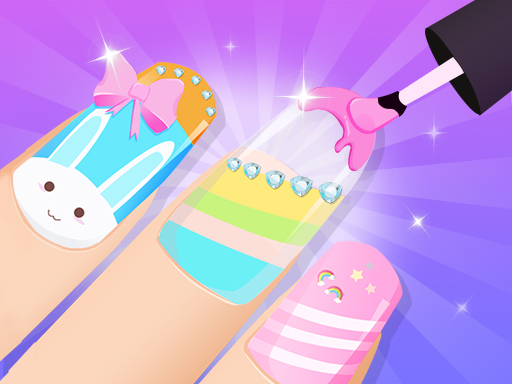 Girls Fun Nail Salon - free online Browser game