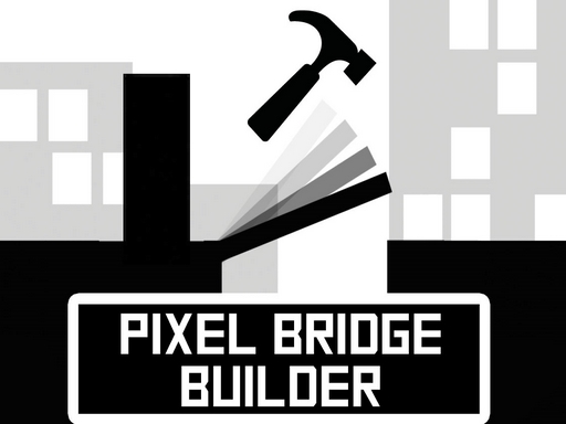 Pixel Bridge Builder - free online Browser game