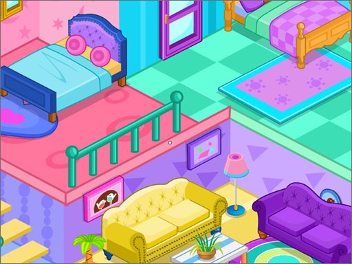 Candy Manor - Home Design - free online Browser game